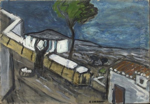 Le Linge Etendu, Circa 1912 - view 1
