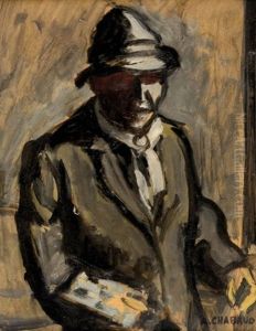 Autoportrait by Auguste Chabaud