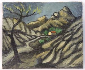 Paysage De Provence by Auguste Chabaud
