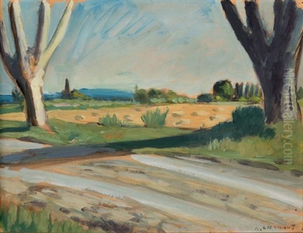 Paysage Aux Grands Arbres - view 1