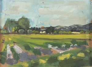 Champs A Graveson by Auguste Chabaud