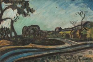 Paysage A La Riviere