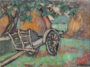 La Charrette by Auguste Chabaud