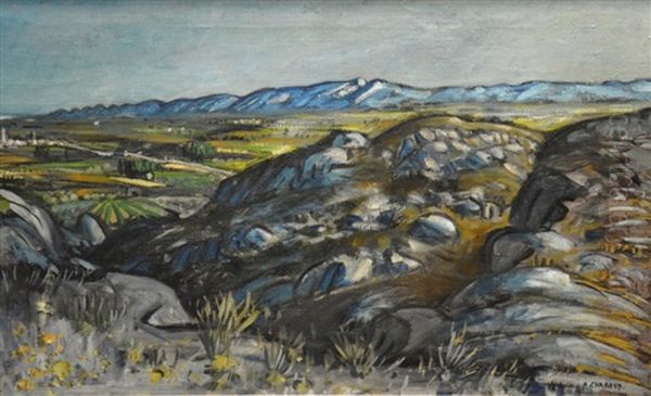 Vue Plongeante Sur Les Alpilles - view 1