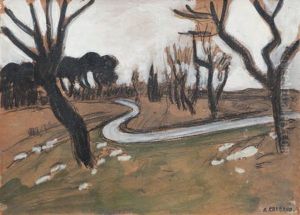 Chemin Sur Le Plateau
