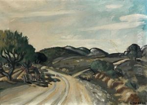 Route De Provence by Auguste Chabaud