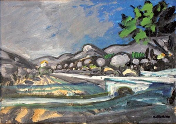Paysage Au Petit Pont - view 1