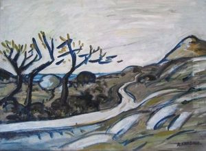 Les Alpilles by Auguste Chabaud
