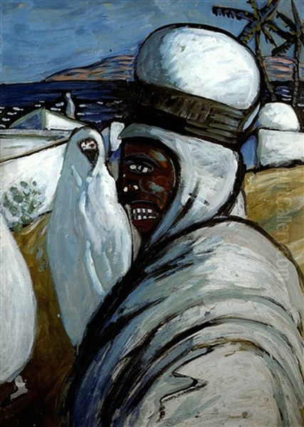 L'arabe Au Burnous Blanc - view 1