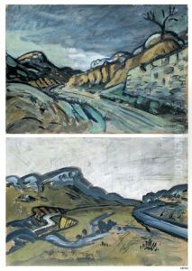 Paysage De Provence (double-sided) by Auguste Chabaud