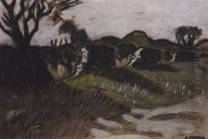 Paysage Provencal by Auguste Chabaud