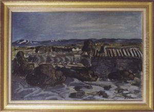 Mas En Provence by Auguste Chabaud