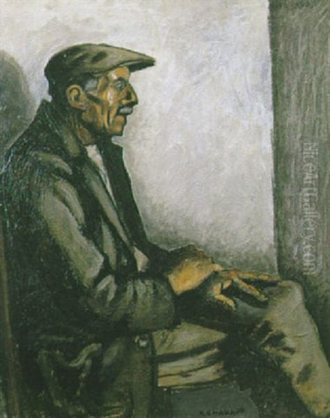 Portrait De Paysan De Profil - view 1