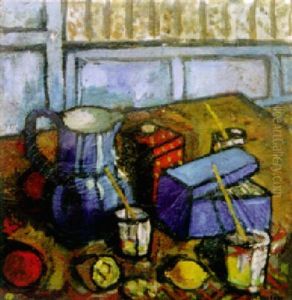 Nature Morte Au Pot Bleu