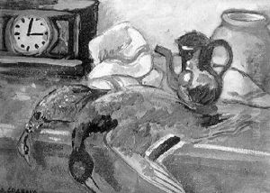 Nature Morte Au Gibier by Auguste Chabaud