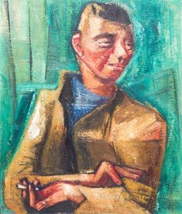 Man Met Sigaret' / Man With Cigaret by Hendrik Chabot