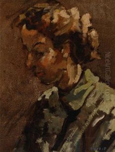 Portrait Of A Lady by Hendrik Chabot