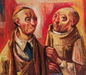 Twee Mannen by Hendrik Chabot