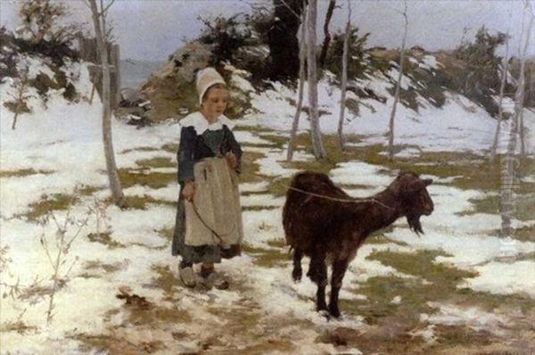 La Petite Chevriere En Hiver - view 1