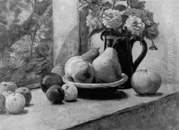 Nature Morte Aux Fruits Et Fleurs - view 1