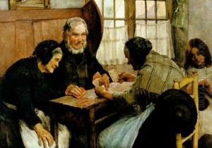 La Partie Des Cartes by Emma Lowstadt Chadwick