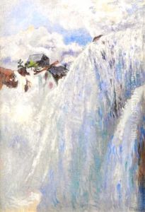 Les Chutes Du Niagara by Francis Brooks Chadwick