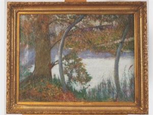 Bord De Riviere En Automne by Francis Brooks Chadwick