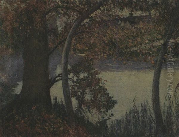 Paysage De La Vallee Du Loing - view 1