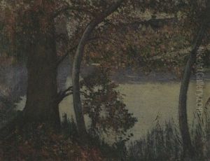 Paysage De La Vallee Du Loing by Francis Brooks Chadwick