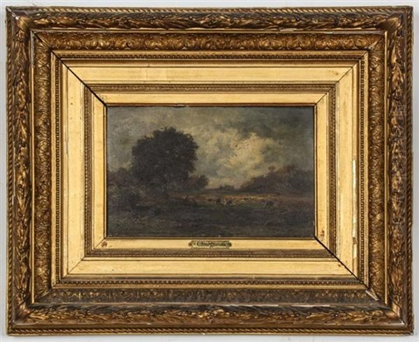 Landscape With Shepherd Tending Flock - view 1