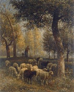 Troupeau De Moutons Troupeau De Moutons