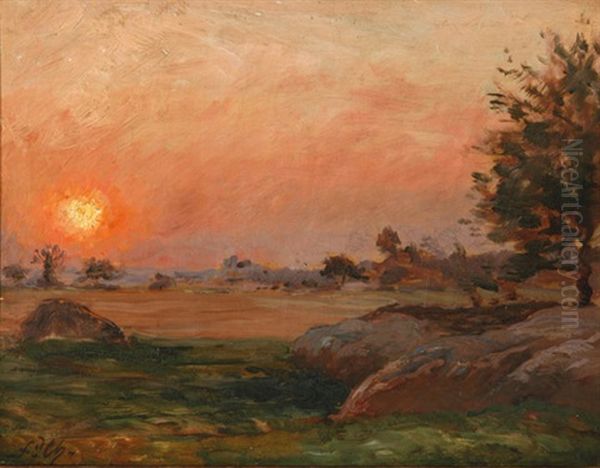 Landschaft Bei Sonnenuntergang - view 1