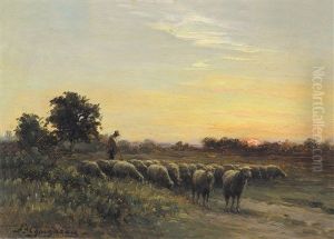 La Fin Du Jour by Jean-Ferdinand Chaigneau