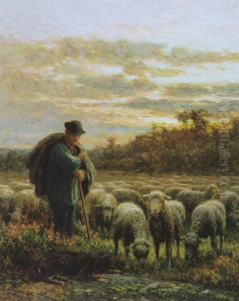 Shepherd And His Flock - view 1