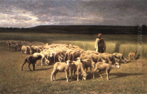 The Shepherdess And Her Flock - view 1
