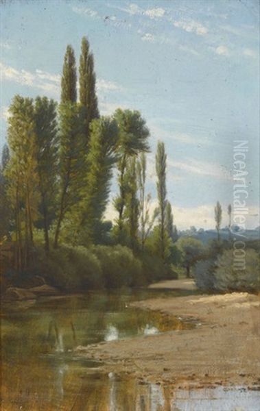 Sommerlandschaft Mit Weiher (+ Another; Pair) - view 1