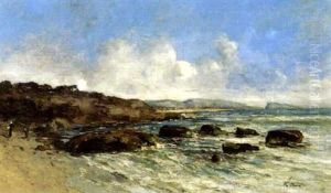 Kustenlandschaft by Auguste Chaix
