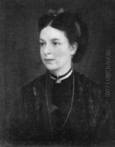 Bildnis Von Fanny Chaix by Georges Pierre Paul Joseph Chaix