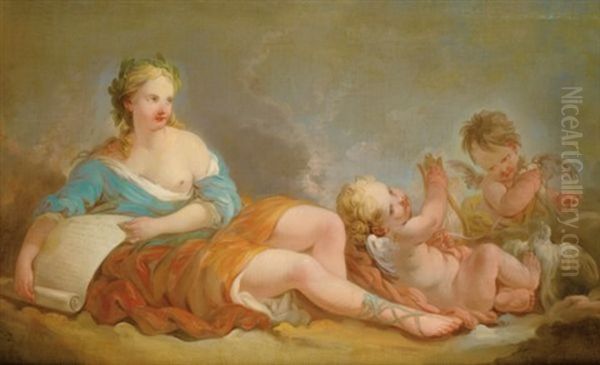 La Muse De La Litterature - view 1