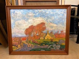Maison Au Soleil Couchant by Jean-Laurent Challie