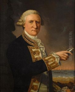 Portrait Of Sir Francis Geary by George (Sir) Chalmers