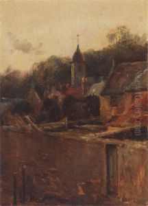 Evening At Culross by Hector Chalmers