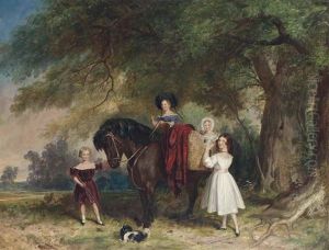 An Afternoon Ride by Alfred Edward Chalon