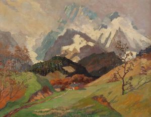 Gebirgslandschaft by Jean Anacker