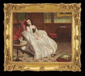 Sophia Lovesick, Illustration From Book 7, Chapter 9 Of The Henry Fielding Novel History Of Tom Jones by Alfred Edward Chalon