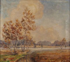 Flusslandschaft by Jean Anacker