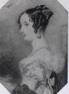 Portrait Of A Lady Facing Left Portrait Of A Lady Facing Left