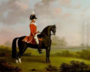 An Officer Of The First Guard Mounted On His Charger