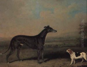 Lord Conger Osborne's Marmion And Rattle by Henry Bernard Chalon