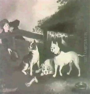 Wasp, Child And Billy by Henry Bernard Chalon